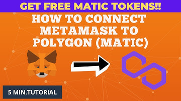 👉 How To Connect Your Metamask Wallet To The Polygon Network & Where To Get FREE Matic tokens! 💰
