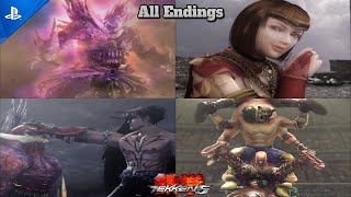 Tekken 5 - All Characters Ending - Semua Ending Karakter di Tekken 5 - PS2