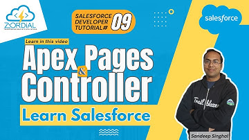 Apex pages and Controller Continued | Salesforce Developer Tutorial 09