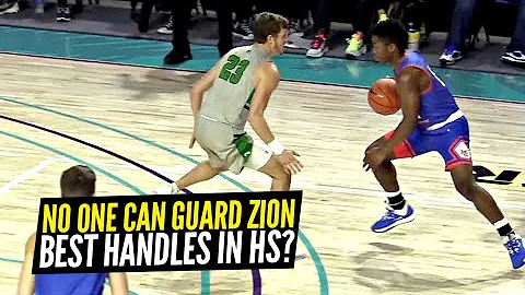 Zion Harmon CASUALLY TOYING w/ Defenders at City of Palms!! Handles SO NICE No One Can Hold Zion!