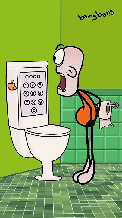 Future Toilets..!kyaaa #Shorts #Animation #memes  [ 4K memes]