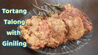 Tortang Talong with Giniling