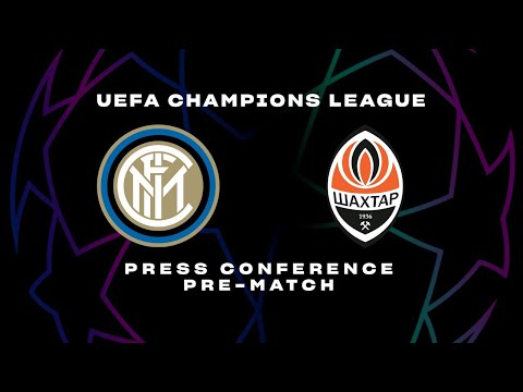 INTER vs SHAKHTAR | LIVE | CONTE + D'AMBROSIO PRE-MATCH PRESS CONFERENCE | ?️⚫? [SUB ENG]