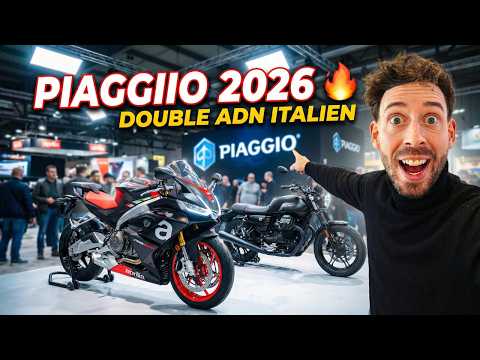 Découvrez le stand du groupe Piaggio au Salon du 2 Roues de Lyon 2026.