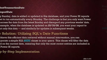 Automating Your SQL Weekly Data Update