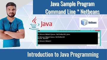 Create your first program using Netbeans & Command line