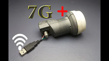 Como captar sinal de internet via antena parabólica?