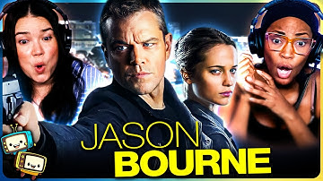 JASON BOURNE Movie Reaction! | First Time Watch! | Matt Damon | Tommy Lee Jones | Alicia Vikander
