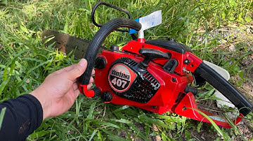 Shindaiwa 407 khai thác tầm trung, thiếu cái thùng Lh 0344301372 #shindaiwa407 #shindaiwa #chainsaw 