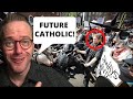 WOAH! Antifa Member Becomes Catholic!
