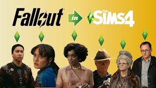 Making Fallout TV Show Characters in the Sims 4