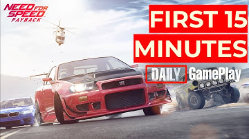 This is how first 15 minutes of Need For Speed Payback  looks like.