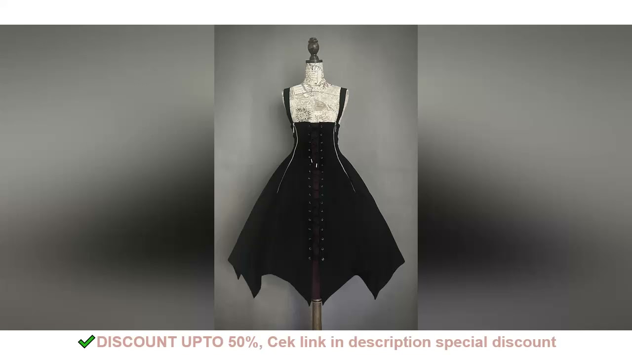 Gothic Lolita Corset Jumper Bat Skirt Military Uniform JSK-Foxtrot