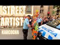 Nadie lo esperaba  karcocha en madeira street art festival se fue con la policia 