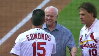 2006 World Champion Cardinals return to Busch Stadium