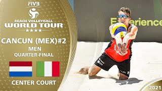 LIVE NED vs. ITA - Men's QF | 4* Cancun 2021 #2