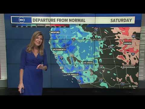 Northern California Weather | Expect a 20 degree drop in temperatures before the weekend