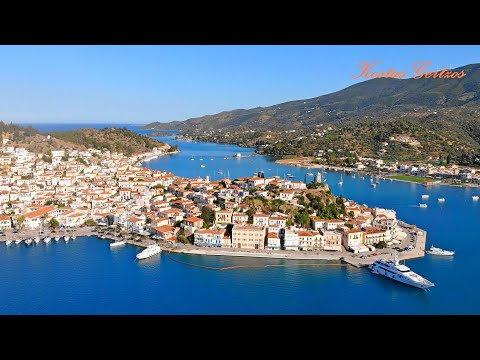 ΠΟΡΟΣ - ΓΑΛΑΤΑΣ, ΑΤΤΙΚΗ (DRONE). POROS ISLAND - GALATAS, ATTICA, GREECE.