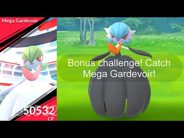 😲High Cp SHINY MEGA GARDEVOIR in pokemon go. 