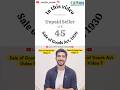 Unpaid seller | Sale of Goods Act | Law for commerce | Himanshu Nandwani