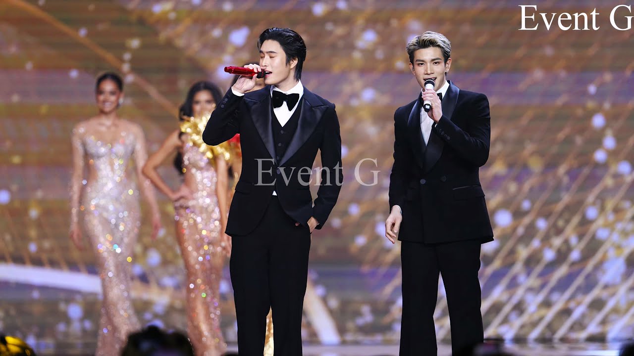 Miss Universe Thailand 2025 evening gown performance by GeminiFourth Priceless