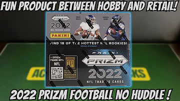 Fun Product Between Hobby and Retail! 2022 Panini Prizm Football No Huddle Box!