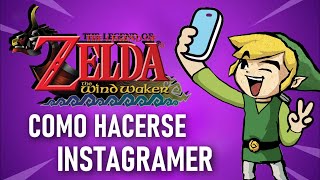 Zelda Wind Waker Link se hace Instagramer