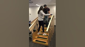 NWB Descending Stairs with Axillary Crutches