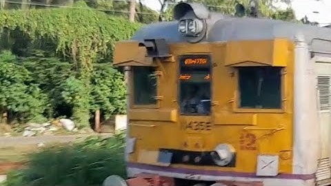 EMU Local Train of Howrah Division and Sealdah Division. Indian Railways. West Bengal.