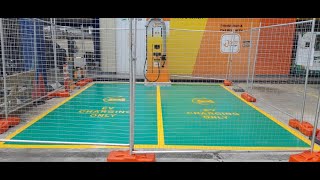 Road Line Marking for EV Charging Station in Malaysia from BYBIGPLUS.COM