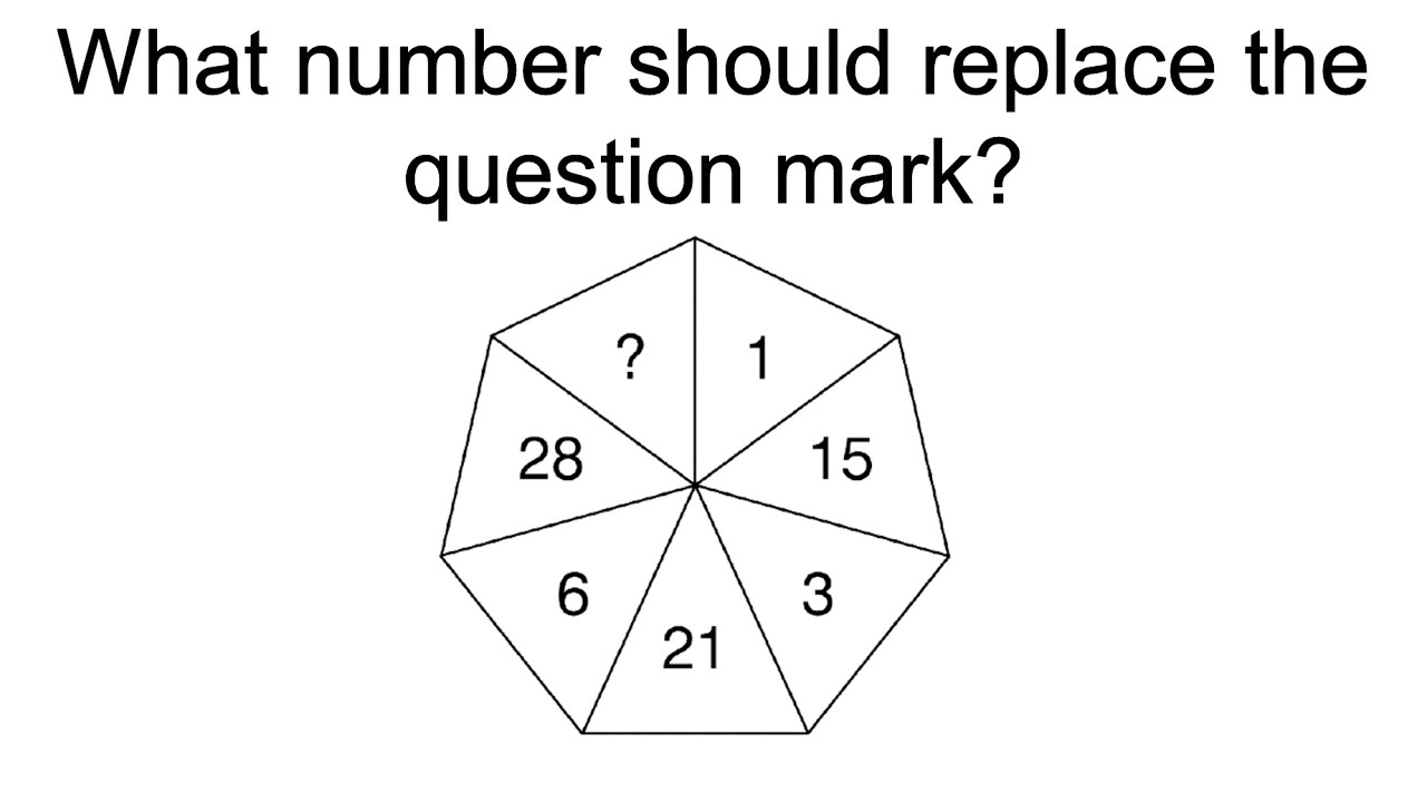 IQ test: What number should replace the question mark?