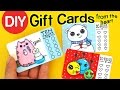 How to Make Gift Cards from the Heart - Fun DIY Holiday Craft