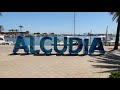 Port de Alcudia 💙 with Beach Walk ☀️ im Norden Mallorcas 😊 Sommer 2021  👍