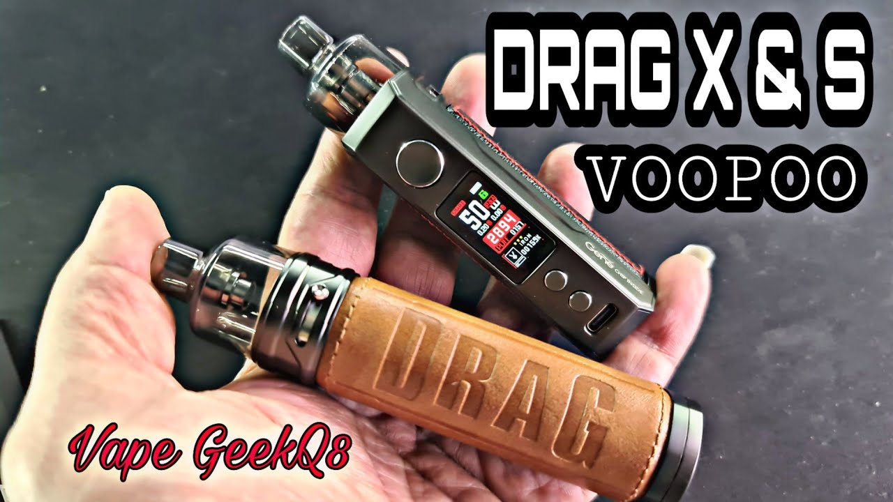 شيشة دراق اس VOOPOO DRAG S 60W - متجر فيب السعودية - أجهزة ونكهات أصلية