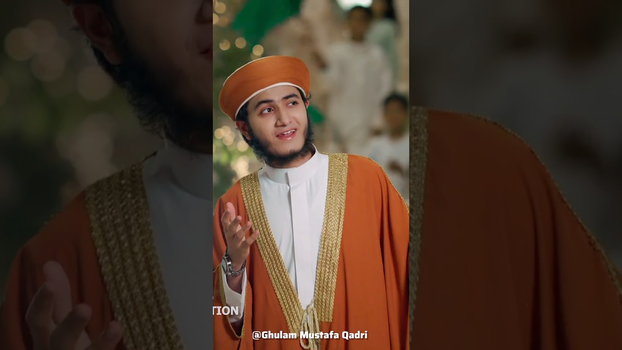 Rabi un Noor ky Dulha Aye😍| Ghulam Mustafa Qadri | Status | #ghulammustafaqadri #miladunnabi