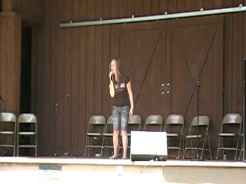 Allison Chapman Singing "Put Your Records On".