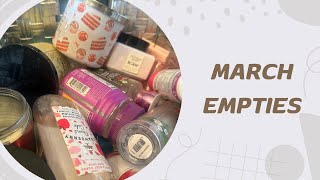 March empties♥️bath and body works, etc.