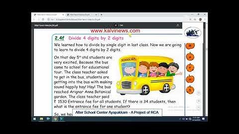 Rotary Club of Ambattur Class 5 Maths Chapter 2 Numbers Part 21