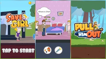 Clue Hunter - Save The Girl - Pull Him Out || Gameplay WAlkthrough || Solutions & Fails