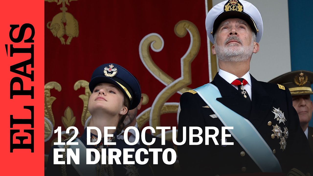 DIRECTO | Desfile del 12 de octubre por el Día de la Hispanidad : la recepción en el Palacio Real