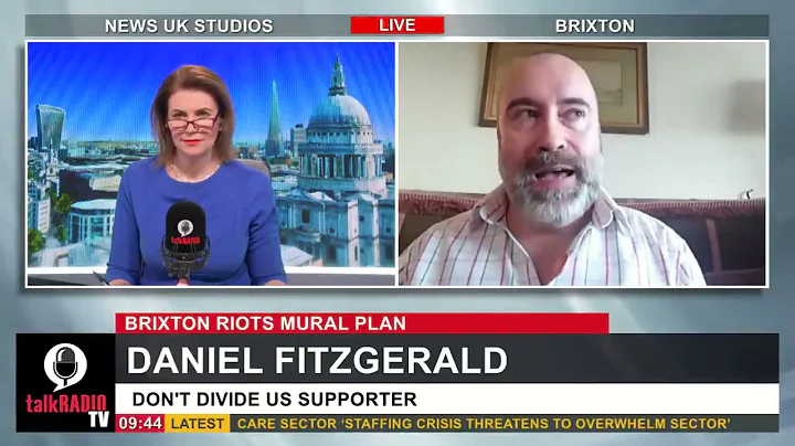 DDU Supporter Daniel Fitzgerald on Lambeth Mural V...