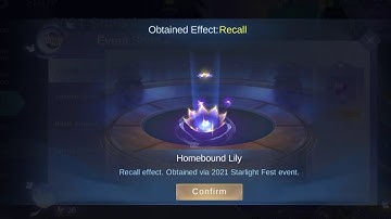 How much it costs ?? New Homebound Lily recall effect .