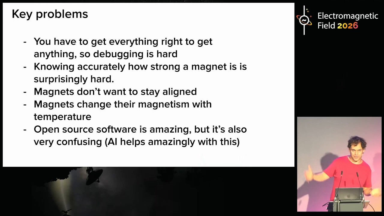 Thumbnail for Building an MRI scanner for under £5k - EMF 2026