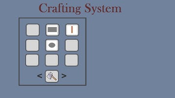 Crafting System with the new UI System 4.6 in Unity in C# - Part 1