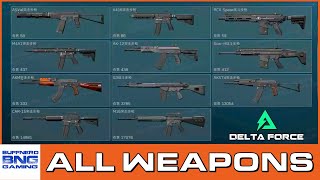 All Weapons - Delta Force Hawk Ops