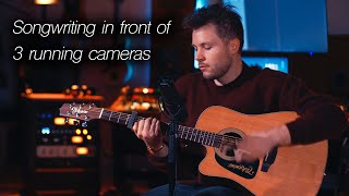 Shooting a Guitar Piece in My Studio