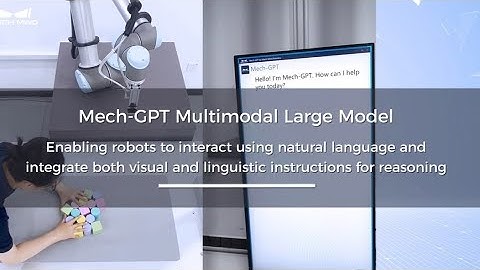 Mech-GPT: Robots Interact with Natural Language, Integrating Visuals & Linguistics for Reasoning