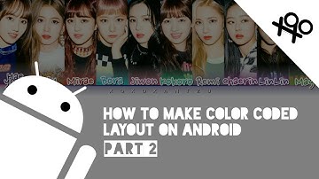 HOW TO MAKE Color Coded Lyrics [JAEGUCHI layout (10 members ver.)] on Android Pt. 2 | xoxoxantzu