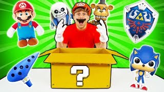 O QUE TEM NUMA CAIXA MISTERIOSA DE VIDEO GAMES ? 📦