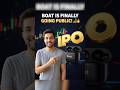 Boat is Finally Going Public? #finance #money #business #gkhindi #gkindia #basicgyaan